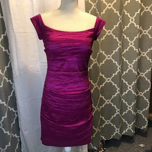 Fuchsia dress from Bridal Elegance, NWT, Size 6